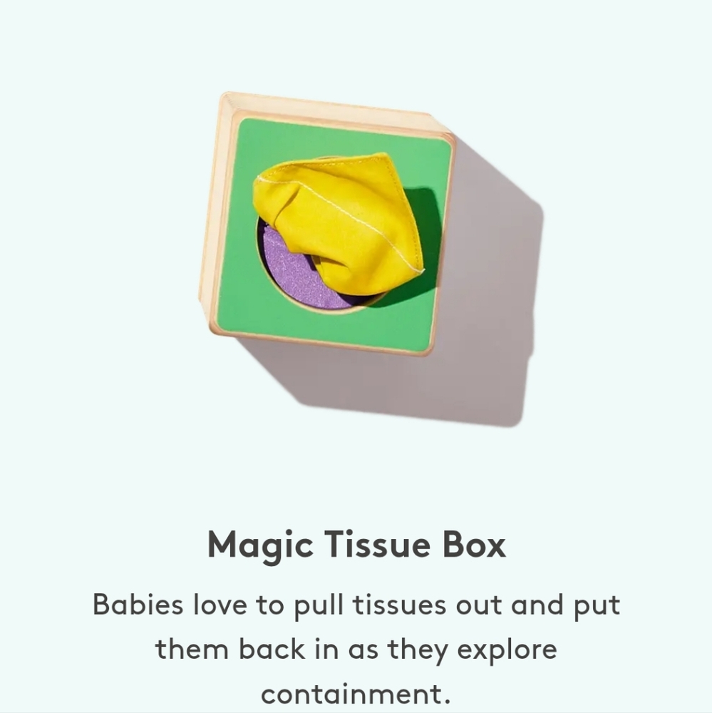 Wooden Magic Tissue Box